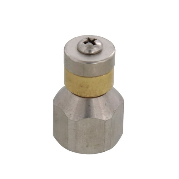 Erie Tools Rotating 3/8" Sewer Jetter Nozzle for Drain Cleaning 14.0 Orifice