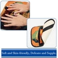 thumbnail image 3 of Bear Soft Comfortable Furry Printed Car Armrest Cover Mat 12.5x8.2 Inch, 3 of 6