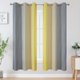 thumbnail image 2 of Cortinas Estelar Textiler Ombre Amarillo Gris 107x183 cm, 2 of 9