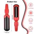 thumbnail image 3 of pitrice Brosse Adhésive en ABS avec Couvercle à Ressort Dites Adieu aux Cheveux Inesthétiques Rouleau Épilateur Rouge, 3 of 6