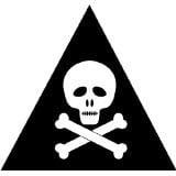 Poison Picture Art - Living Room – Peel & Stick Sticker - Vinyl Wall Decal