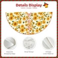 thumbnail image 3 of Sikiie Classical Cute Sunflower NO.101 Nativity Christmas Tree Skirt, Jesus Christian Winter Holiday Tree Mat Decoration(30-48IN)48", 3 of 6