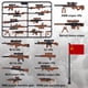 thumbnail image 5 of Juego de figuras de soldados de juguete y armas militares MaozyHomie, 44 unidades, 5 of 7