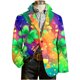 thumbnail image 1 of Camisa Impresa Del Día de San Patricio de la Blusa de Manga Larga de los Hombres, Botón Casual Abajo de la Parte Superior para el Uso de las Vacaciones de Primavera, 1 of 5
