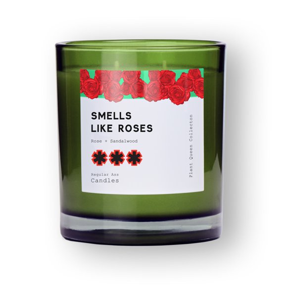 Smells Like Roses Candle, Rose   Sandalwood