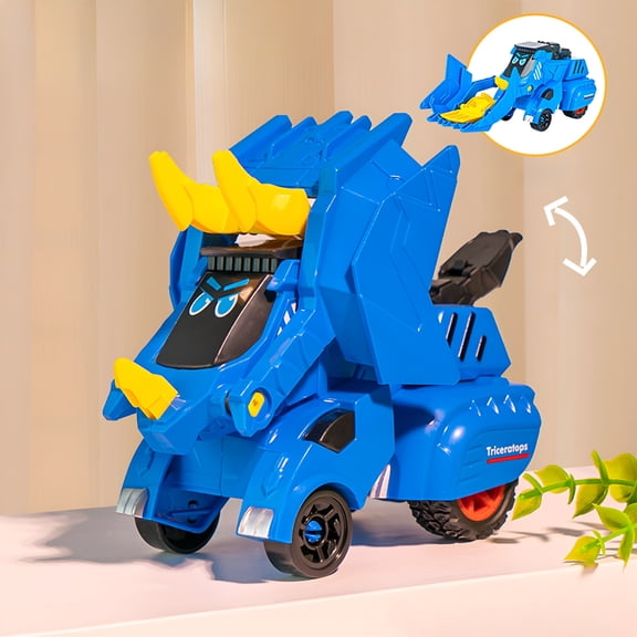 BESTSKY and Transforming Dinosaur Car Toy for Kids,Monster Truck Toys for Boys,Birthday Gifts for Toddler Age 2