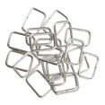 thumbnail image 1 of GUOOL 4 Pcs Connecteur de Boucle Carrée en Métal pour DIY 25x16x2.8mm 4 Pcs, 1 of 9