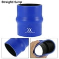 thumbnail image 4 of Unique Bargains 100cm Length 28mm Inner Dia Straight Hump Silicone Hose Coupler Intercooler Tube for Car Intercooler Intake Piping Blue, 4 of 6