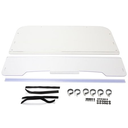 Kojem Clear Flip Windshield for Kawasaki Mule 3000 3010, All