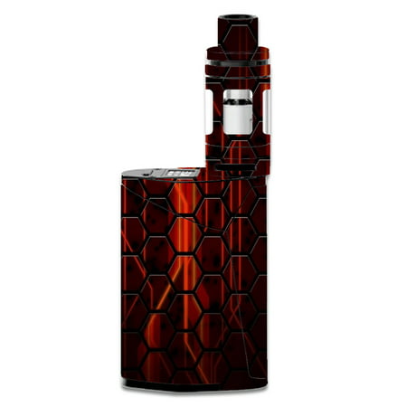 Skins Decals For Smok Gx350 Kit Vape Mod / Abstract Red (Best Cheap Vape Mod Kit)