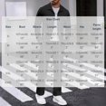 thumbnail image 3 of Men's 2 Piece Corduroy Shacket and Pants Outfits Long Sleeve Button Down Causal Fall Winter Work Jacket Tracksuit Overshirt Set, 3 of 5