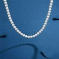 thumbnail image 3 of Cadeaux de Noël Collier Perles Hommes Simple Fait Main Collier Perles 2022 Nouvelle Tendance, 3 of 4