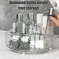 thumbnail image 5 of Rotating Makeup Organizer Perfume Trunable Organizers, Spinning Skincare Storage for Dresser and Bathroom Countertop (Clear), 5 of 6