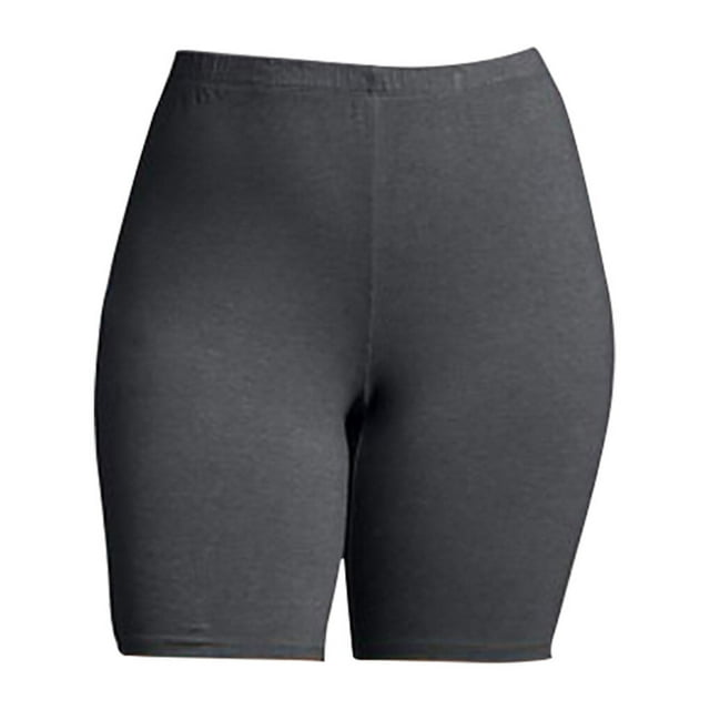 Toystoory Pantalones cortos de gimnasio sin costuras, mallas de entrenamiento, pantalones cortos deportivos para mujer, pantalones cortos de Uniforme atlético gris XL