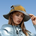 thumbnail image 2 of YAYUBA Summer Sun Wide Brim Cape Hat for Women,Grey, 2 of 4