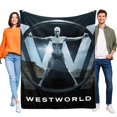 thumbnail image 1 of Westworld anti-pilling, suave, ligera, esponjosa y acogedora de lujo para hogar y cocina – Perfecta para niños y adultos,70X110cm, 1 of 6