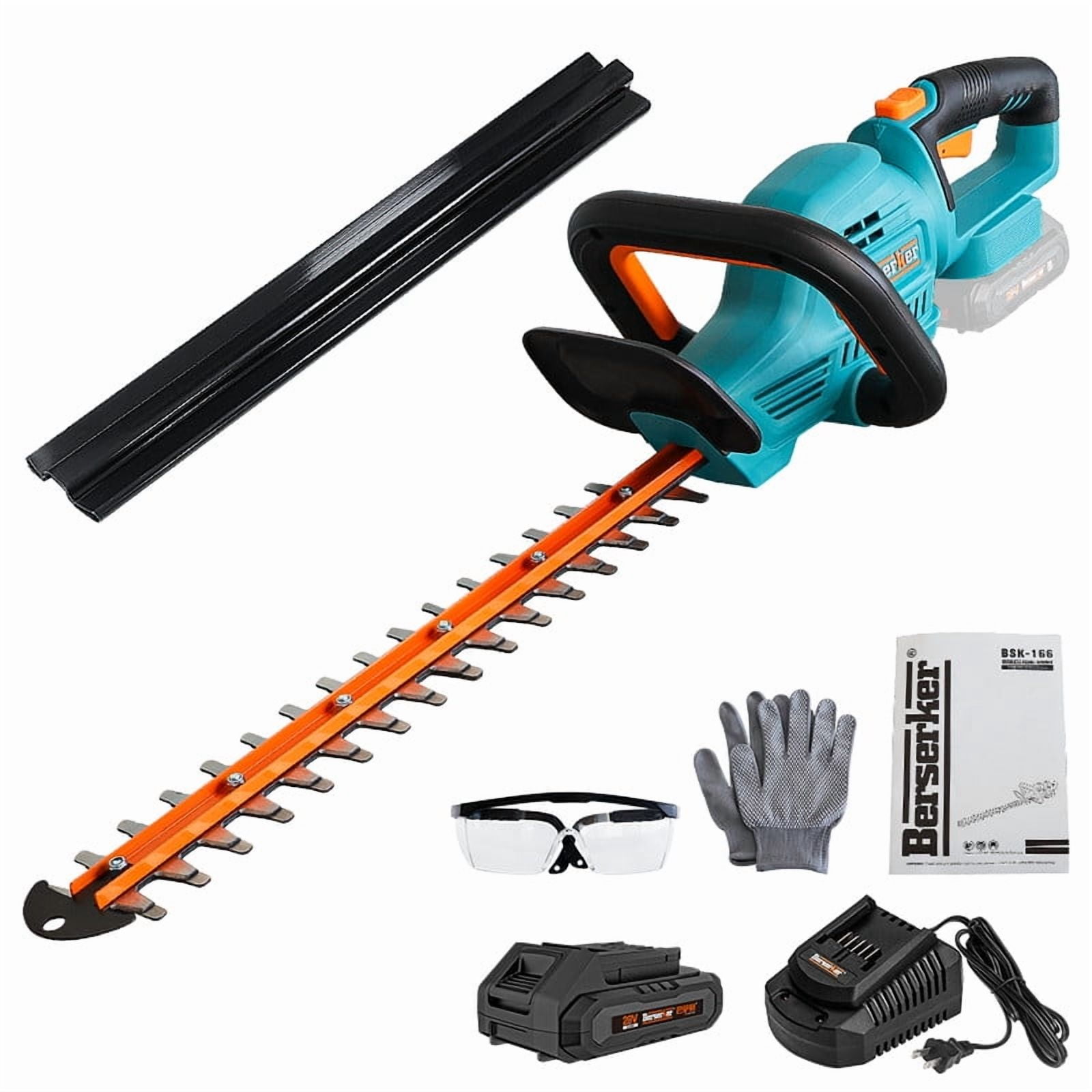 Hyper Tough 20V Max 22-inch Cordless Hedge Trimmer, HT19-401-003