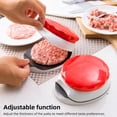 thumbnail image 3 of Burger Patty Maker, Simple de Oparar Hamburguesas Patty Press de Alta Eficiencia Plastic Fácil de Uso para Uso Domémico, 3 of 7