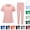 AH08-Green, variant on Scrub For Women Set- 1/4 Zip Crew Neck Top & Yoga Waistband Cargo Pants Stretch Scrub Set Quick Drying Nursing Uniforms Black S