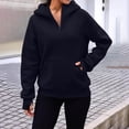 thumbnail image 2 of Inleife Womens Zip Up Hoodies Fleece Sweatshirts Fall Outfits Sweaters Winter Clothes with Pockets, 2 of 6