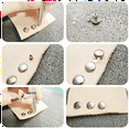 thumbnail image 7 of 300pcs DIY Rivet Rivet Rivet Metal Board - Silver, 7 of 7