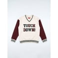thumbnail image 2 of Jollidays Juniors' Touch Down V-Neck Sweatshirt, Sizes S-XL, 2 of 4