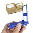 thumbnail image 4 of Carrito de en miniatura, accesorio de jardín, decoración artesanal, modelo de juguete de almacenamiento para Azul Macarena Carro de casa de muñecas, 4 of 8