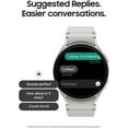 thumbnail image 4 of Montre Intelligente Bluetooth Restored Samsung Galaxy Watch7 44mm – Argent – Traqueur de Mise en Forme et de Santé - Boîte Ouverte, 4 of 7