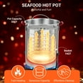 thumbnail image 2 of 30QT Seafood Boil and Turkey Fryer Set, Seafood Boiler Steamer with Propane Stove Burner, Perfect Outdoor Cooker for Crawfish, Crab, Shrimp, Lobster, and Frying, Complete Outdoor Cooking Kit, 2 of 7
