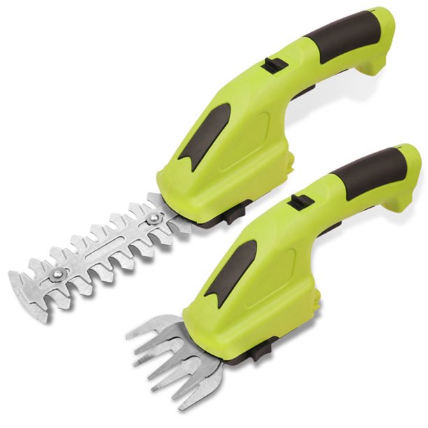 2 in 1 Cordless Electric Hedge Trimmer Handheld Branch Cutter 3.6V