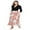 Floral Skirts #02, variant on Women Skirts Long A-Line Midi Skirts with Pockets for Ladies, Off-White