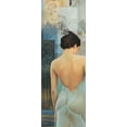thumbnail image 2 of Graux, David 9x18 Gold Ornate Wood Framed with Double Matting Museum Art Print Titled - Un gout de solitude (detail), 2 of 4