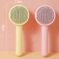 thumbnail image 5 of NIBOLOG Pet Grooming Comb Removes Tangled Hair Fluffy Hair Handheld Cat Grooming Massage Brush Pet Supplies, 5 of 8