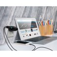 thumbnail image 2 of Naztech 14240 3-in-1 Dual-Port 2.4A USB Charger with Lighted USB-C Cable, 4ft, 2 of 5
