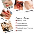 thumbnail image 4 of SFX Kit de Maquillage, Cire Cicatricielle de Modélisation de Plaie 30g Portable Large Usage Réel Sûr avec Spatule pour Cosplay, 4 of 8