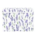 thumbnail image 7 of Yayeee Collapsible Cube Storage Bin with Lid Fabric Closet Decorative Basket with Handles, Watercolor Lavender Pattern, 7 of 7