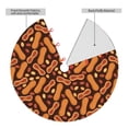 thumbnail image 2 of Sikiie Peanuts2 30-48 inches {designName} Print Christmas Tree Skirt Snowman Xmas Tree Skirt with Edge Christmas Decorations for Holiday Party30", 2 of 7