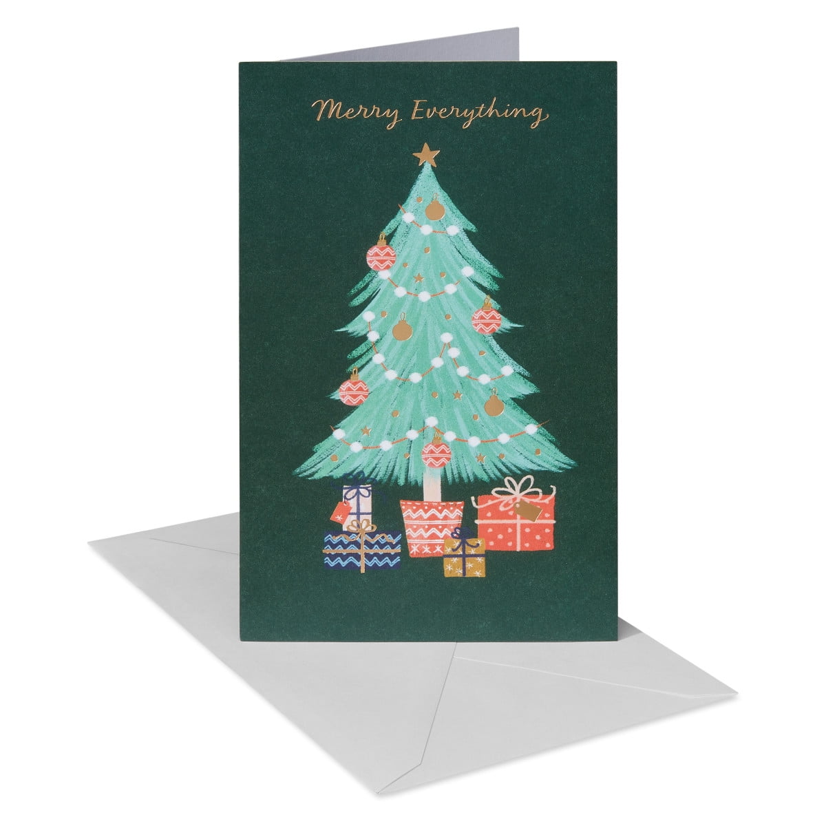 AMERICAN GREETINGS CELLO CHRISTMAS TREE AND GIFTS