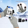 thumbnail image 5 of KOITHOT 10 Pairs Winter Gloves for Women and Men, Warm Winter Touch Screen Gloves for Cold Weather, 5 of 7
