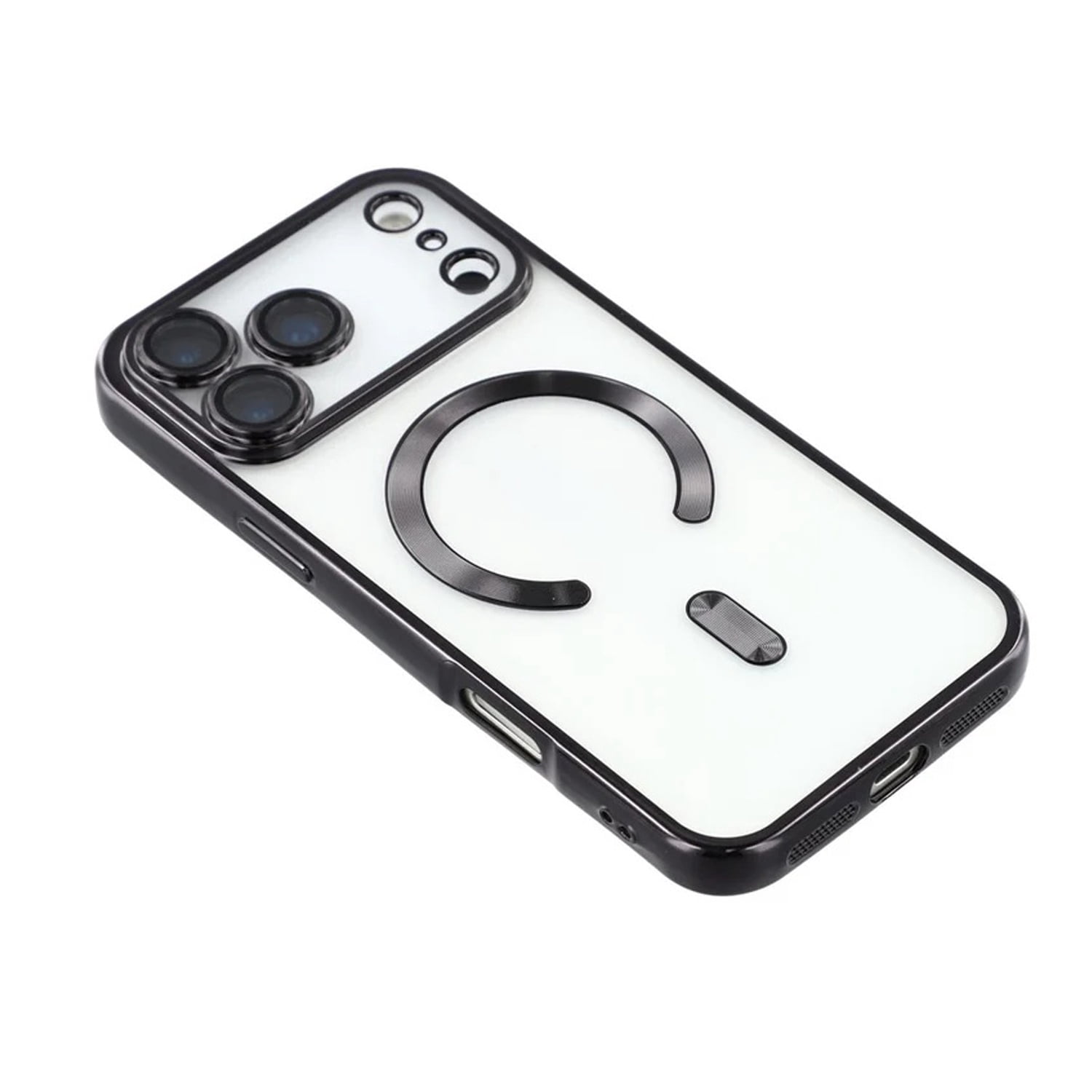 Tinted Clear MagSafe Case for iPhone 17 Pro - Black
