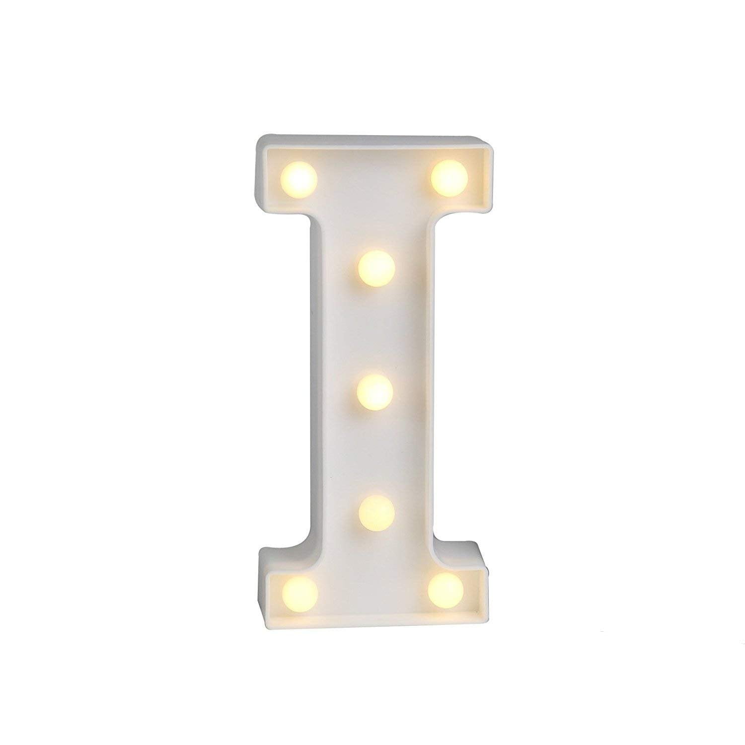 NEW Battery Operated Light Up Letters 