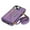 Purple, variant on Jiahe Cover Case for iPhone 14 6.1-inch,Magnetic Wallet Removable Adjustable Shoulder Strap Crossbody Flip Leather Back Zipper Purse Case with Card Slot Holder Stand Cover,Red