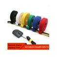 thumbnail image 3 of Back To Back Velcro Tape Colorful Self-Adhesive Cable Storage Strap Nylon Velcro Colorful Velcro Strap black 5 meters 30mm, 3 of 5