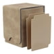 thumbnail image 4 of Caja de Cubierta con Portas del Contenedor Zulema Estuche de Cubierta Marrón Claro, 4 of 6