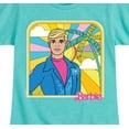 thumbnail image 3 of Barbie - Ken In Malibu - Girls Fitted Short Sleeve Graphic T-Shirt, 3 of 5