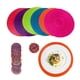 thumbnail image 1 of Decoracion Juego de 6 manteles Individuales Redondos de Palma Natural, 35 cm de diámetro con 6 Posta Vasos, 1 of 3