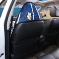 thumbnail image 4 of Garronmavis Waterproof Stain Resistant Front Car Seat Towel Cover, for Gym Workout Beach Hiking Running Post Sports Use, Easy Installation Universal Fit for Cars SUV Trucks Sedan Van, 4 of 8
