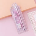 thumbnail image 1 of Cute Stationery Set Pencil Eraser Ruler Sharpener School Supplies Set For Children, Gifts For Birthdays, Anniversaries, And Christmas, 1 of 4