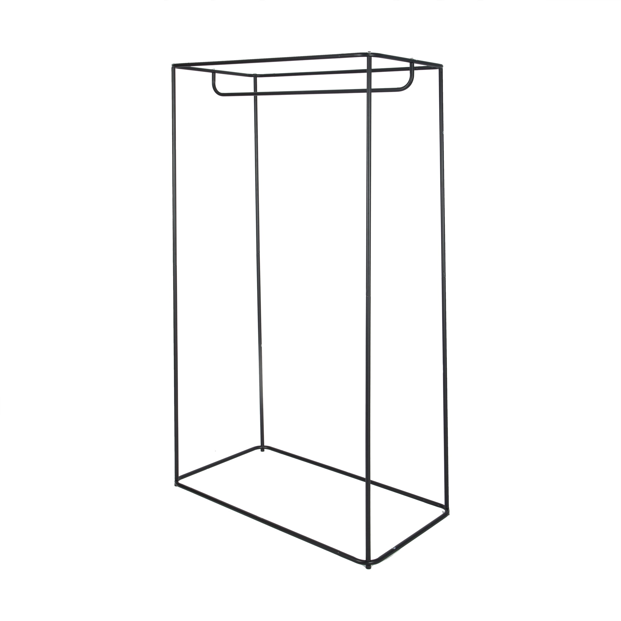 Mainstays 1-Tier Portable Zippered Closet Storage Organizer for Clothes, 36", Grey Pumice, Bedroom
