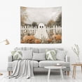 thumbnail image 2 of Yayeee Tapestry Wall Hanging for Bedroom 90" x 60" Living Room Home Wall Art Decor, Halloween Pumpkin Field, 2 of 7
